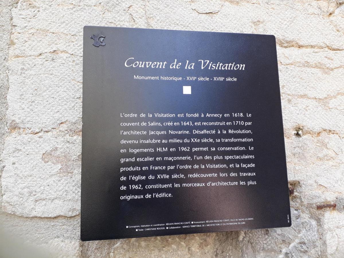 O'Couvent - Appartement 80M2 - 2 Chambres - A331 Salins-les-Bains Luaran gambar